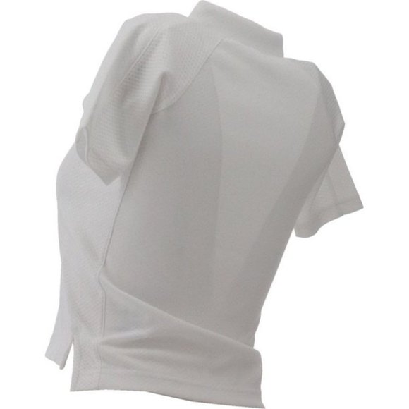 NWT LANDS' END LITTLE BOYS ACTIVE POLO SHIRT WHITE LARGE (7) - Picture 4 of 8